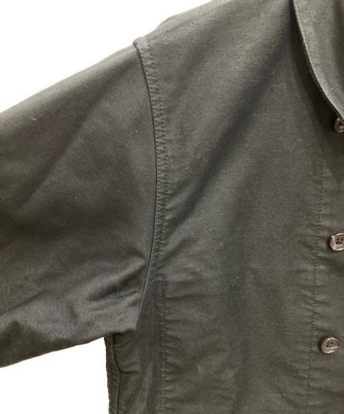 Le Sans Pareil（ル サン パレイユ）Le Sans Pareil (ル サン パレイユ) コットンモールスキン トラディショナル ダブルカバーオール ブラック サイズ:40の古着・服飾アイテム