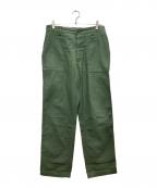 Engineered Garmentsエンジニアドガーメンツ）の古着「ベイカーパンツ」｜オリーブ