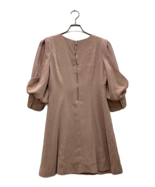 Snidel（スナイデル）Snidel (スナイデル) シアーショルダーミニワンピース ピンク サイズ:1の古着・服飾アイテム