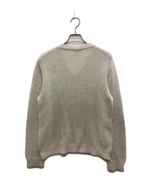 agnes b homme（アニエスベーオム）agnes b homme (アニエスベーオム) Vネックニット ホワイト サイズ:T1の古着・服飾アイテム