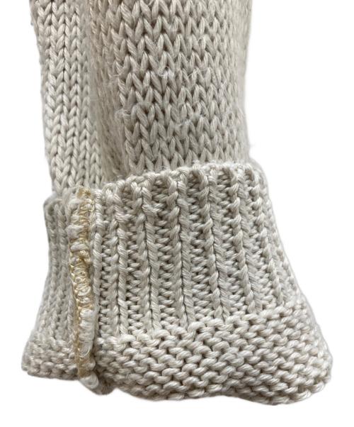 agnes b homme（アニエスベーオム）agnes b homme (アニエスベーオム) Vネックニット ホワイト サイズ:T1の古着・服飾アイテム