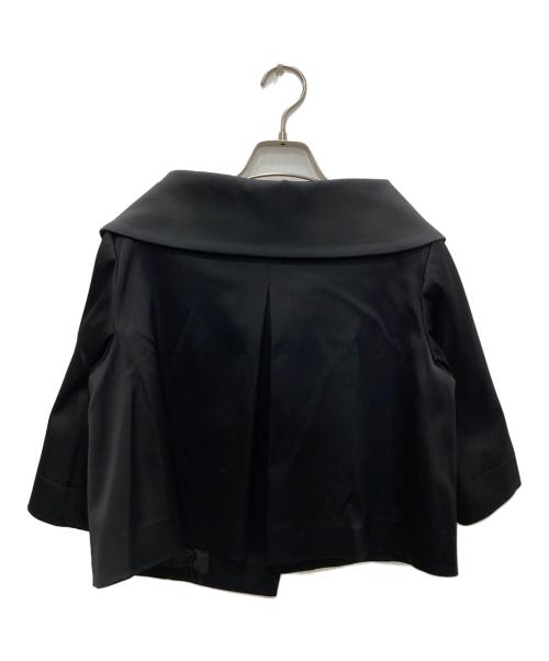 GRACE CLASS（グレースクラス）GRACE CLASS (グレースクラス) ロールスタンドカラージャケット ブラック サイズ:3-38の古着・服飾アイテム