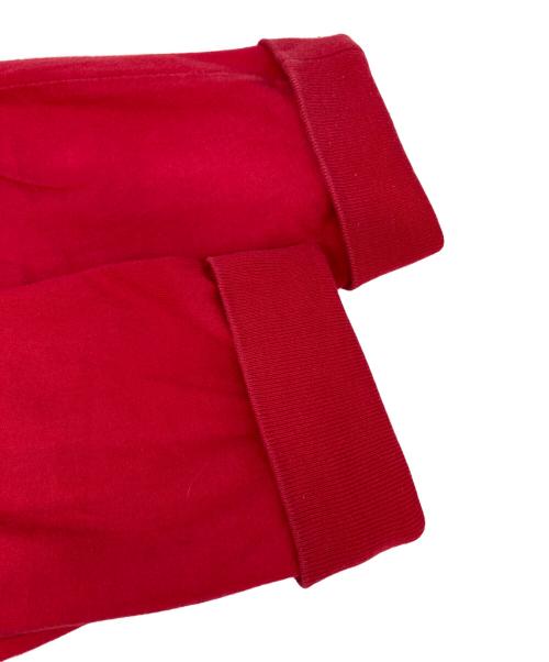 SUPREME（シュプリーム）SUPREME (シュプリーム) Flags L/S Pocket Tee/フラッグス　Ｌ/Ｓ　ポケット　ティ- レッド サイズ:Ｍの古着・服飾アイテム