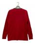 SUPREME (シュプリーム) Flags L/S Pocket Tee/フラッグス　Ｌ/Ｓ　ポケット　ティ- レッド サイズ:Ｍ：5000円