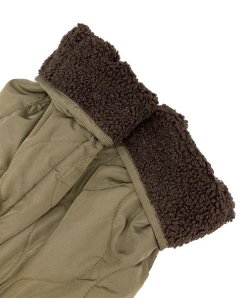 Midi-Umi（ミディウミ）Midi-Umi (ミディウミ) リバーシブルフーデッドコート カーキ サイズ:FREEの古着・服飾アイテム