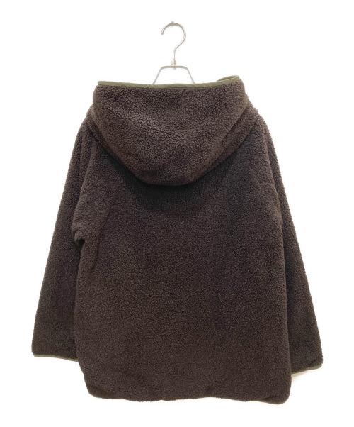 Midi-Umi（ミディウミ）Midi-Umi (ミディウミ) リバーシブルフーデッドコート カーキ サイズ:FREEの古着・服飾アイテム