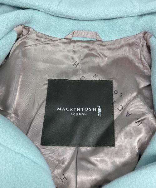 MACKINTOSH PHILOSOPHY（マッキントッシュ フィロソフィー）MACKINTOSH PHILOSOPHY (マッキントッシュ フィロソフィー) ウールダブルクロスコート グリーン サイズ:38の古着・服飾アイテム