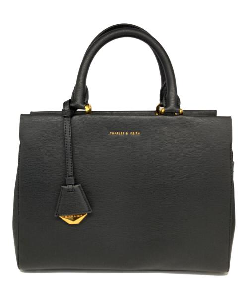 CHARLES & KEITH（チャールズアンドキース）CHARLES & KEITH (チャールズ＆キース) 2WAYショルダーバッグ ブラックの古着・服飾アイテム