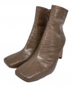 FRAY IDフレイ アイディー）の古着「ショートブーツ」｜ベージュ