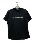 F.C.R.B.エフシーレアルブリストル）の古着「AUTHENTIC MESH TEE/オーセンティック　メッシュ　ティ-」｜ブラック