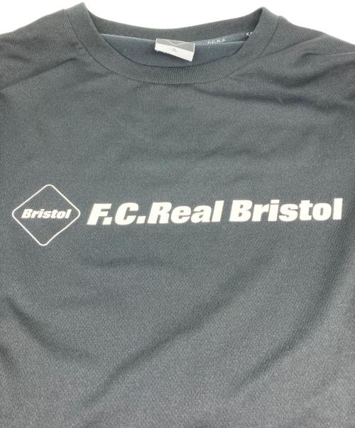 F.C.R.B.（エフシーレアルブリストル）F.C.R.B. (エフシーレアルブリストル) AUTHENTIC MESH TEE/オーセンティック　メッシュ　ティ- ブラック サイズ:ＸＬの古着・服飾アイテム