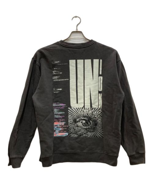 UNION（ユニオン）UNION (ユニオン) STAR EYE CREW/スター　アイ　クルー グレー サイズ:2の古着・服飾アイテム