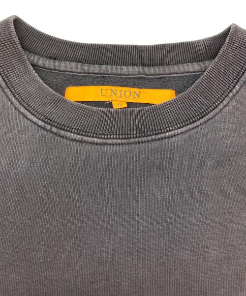 UNION（ユニオン）UNION (ユニオン) STAR EYE CREW/スター　アイ　クルー グレー サイズ:2の古着・服飾アイテム