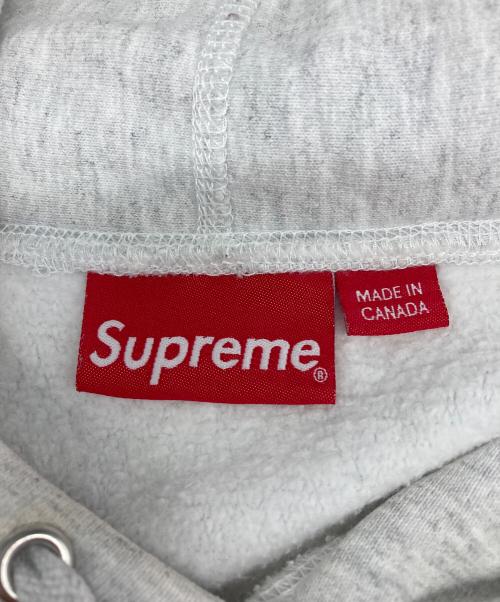 SUPREME（シュプリーム）SUPREME (シュプリーム) S Logo Hooded Sweatshirt/エス　ロゴ　フーデッド　スウェットシート グレー サイズ:Ｌの古着・服飾アイテム