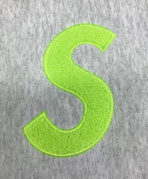 SUPREME（シュプリーム）SUPREME (シュプリーム) S Logo Hooded Sweatshirt/エス　ロゴ　フーデッド　スウェットシート グレー サイズ:Ｌの古着・服飾アイテム