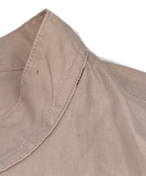 AURALEE（オーラリー）AURALEE (オーラリー) WASHED FINX TWILL SLEEVELESS SHIRTS/ウォッシュドフィンクスツイル　スリーブレスシャツ ピンク サイズ:Freeの古着・服飾アイテム