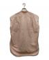 AURALEE (オーラリー) WASHED FINX TWILL SLEEVELESS SHIRTS/ウォッシュドフィンクスツイル　スリーブレスシャツ ピンク サイズ:Free：5000円