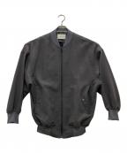 PUBLIC TOKYOパブリックトウキョウ）の古着「ボンディングMA-1ビッグサイズブルゾン」｜グレー