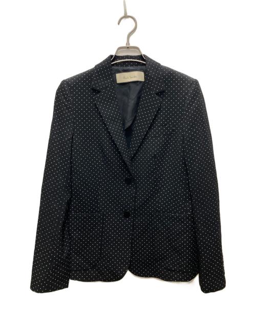 PAUL SMITH（ポールスミス）PAUL SMITH (ポールスミス) ドットスカートセットアップ ブラック×ホワイト サイズ:40の古着・服飾アイテム