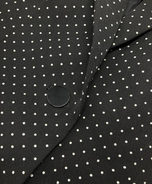 PAUL SMITH（ポールスミス）PAUL SMITH (ポールスミス) ドットスカートセットアップ ブラック×ホワイト サイズ:40の古着・服飾アイテム