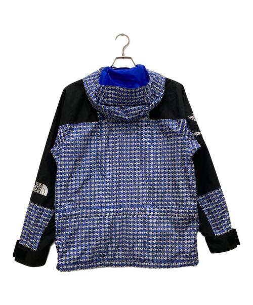 THE NORTH FACE（ザ ノース フェイス）THE NORTH FACE (ザ ノース フェイス) SUPREME (シュプリーム) Studded Mountain Light Jacket/スタッデッド　マウンテン　ライト　ジャケット ブルー×ブラック サイズ:Ｓの古着・服飾アイテム