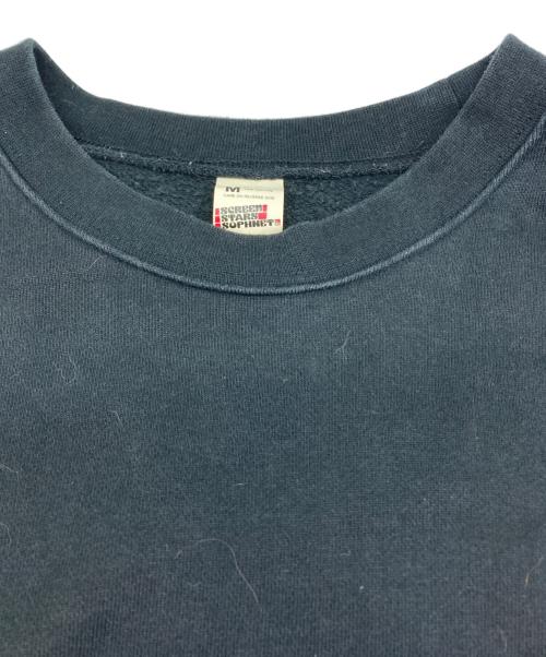 SCREEN STARS（スクリーンズスターズ）SCREEN STARS (スクリーンズスターズ) SOPHNET. (ソフネット) クルーネックスウェット ブラック サイズ:Ｍの古着・服飾アイテム