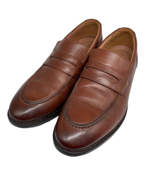 CLARKS（クラークス）CLARKS (クラークス) コインローファー ブラウン サイズ:26.5ｃｍの古着・服飾アイテム
