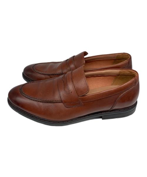 CLARKS（クラークス）CLARKS (クラークス) コインローファー ブラウン サイズ:26.5ｃｍの古着・服飾アイテム