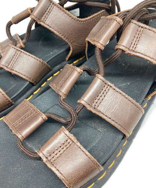 Dr.Martens（ドクターマーチン）Dr.Martens (ドクターマーチン) グラディエーターサンダル ブラウン×ブラック サイズ:22.5の古着・服飾アイテム