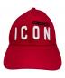 DSQUARED2 (ディースクエアード) キャップ レッド：8000円