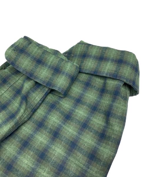 RRL（ダブルアールエル）RRL (ダブルアールエル) チェックシャツ グリーン サイズ:Lの古着・服飾アイテム