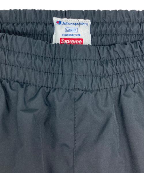 Champion（チャンピオン）Champion (チャンピオン) SUPREME (シュプリーム) Warm Up Pant/ウォーム　アップ　パンツ ブラック サイズ:Ｌの古着・服飾アイテム