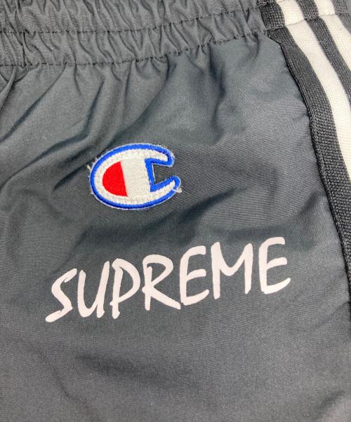 Champion（チャンピオン）Champion (チャンピオン) SUPREME (シュプリーム) Warm Up Pant/ウォーム　アップ　パンツ ブラック サイズ:Ｌの古着・服飾アイテム
