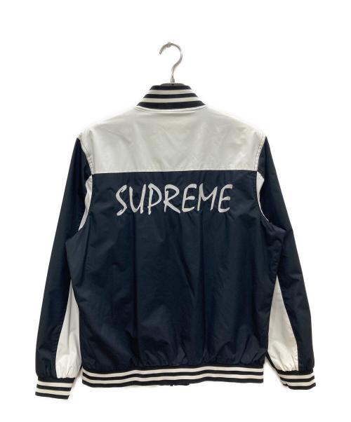 Champion（チャンピオン）Champion (チャンピオン) Supreme (シュプリーム) Warm-Up Jacket ホワイト×ブラック サイズ:Lの古着・服飾アイテム