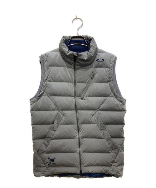 OAKLEY（オークリー）OAKLEY (オークリー) ダウンベスト グレー サイズ:JPN Ⅿの古着・服飾アイテム