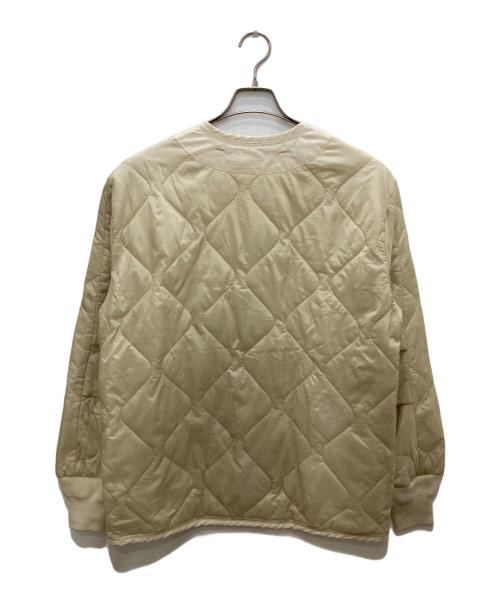 ALPHA（アルファ）ALPHA (アルファ) キルティングジャケット アイボリー サイズ:Sの古着・服飾アイテム