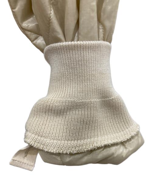 ALPHA（アルファ）ALPHA (アルファ) キルティングジャケット アイボリー サイズ:Sの古着・服飾アイテム