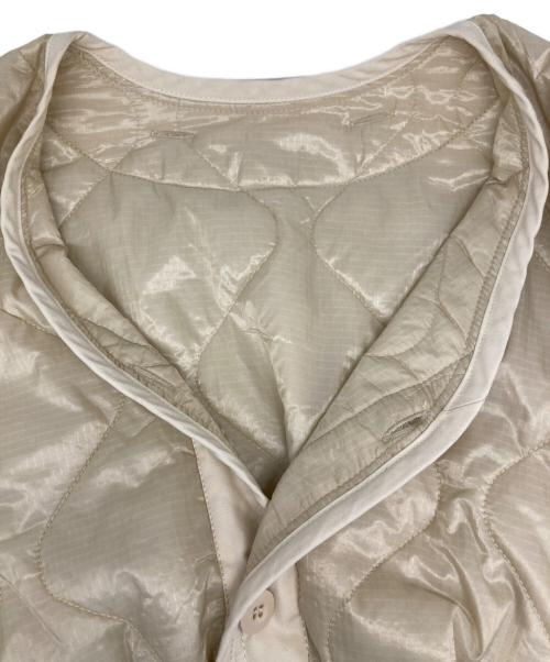 ALPHA（アルファ）ALPHA (アルファ) キルティングジャケット アイボリー サイズ:Sの古着・服飾アイテム