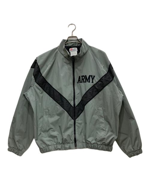 US ARMY（ユーエスアーミー）US ARMY (ユーエスアーミー) IPFUトレーニングジャケット グレー サイズ:Mの古着・服飾アイテム