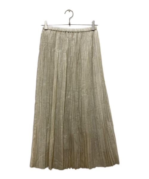 Whim Gazette（ウィムガゼット）Whim Gazette (ウィムガゼット) シルクローンスカート アイボリー サイズ:Fの古着・服飾アイテム