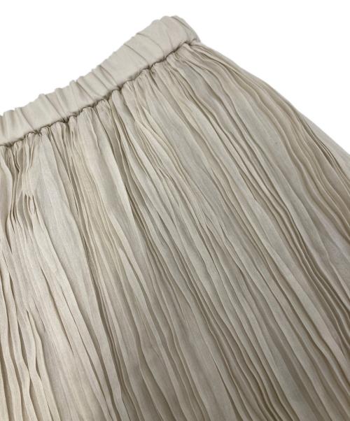 Whim Gazette（ウィムガゼット）Whim Gazette (ウィムガゼット) シルクローンスカート アイボリー サイズ:Fの古着・服飾アイテム