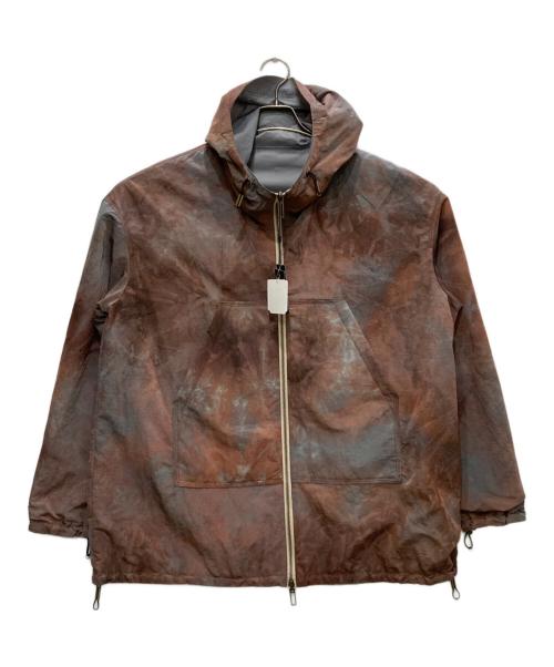 EMPORIO ARMANI（エンポリオアルマーニ）EMPORIO ARMANI (エンポリオアルマーニ) ウインドブレーカー ブラウン サイズ:52の古着・服飾アイテム