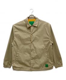 EMPORIO ARMANI（エンポリオ アルマーニ）の古着「リバーシブル コーチジャケット」｜ベージュ