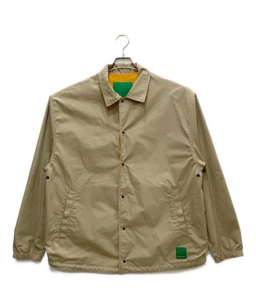 EMPORIO ARMANI（エンポリオアルマーニ）EMPORIO ARMANI (エンポリオアルマーニ) リバーシブル コーチジャケット ベージュ サイズ:52の古着・服飾アイテム