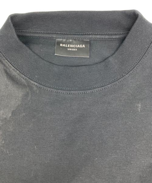 BALENCIAGA（バレンシアガ）BALENCIAGA (バレンシアガ) BB Crypto Logo T-Shirt ブラック サイズ:2の古着・服飾アイテム