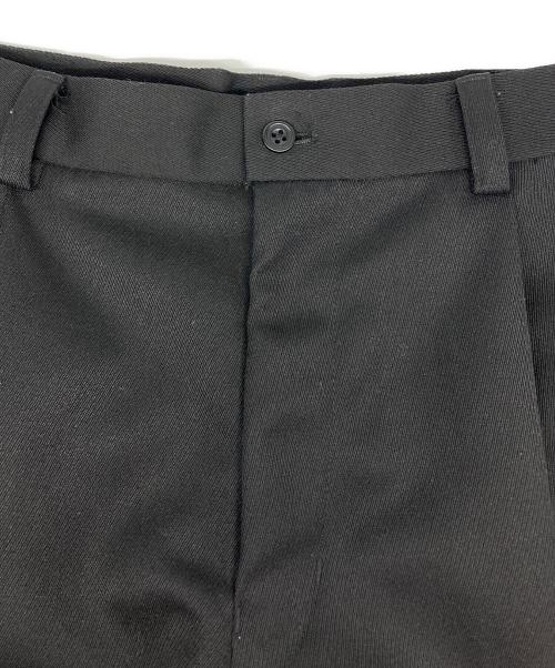 STRONG（ストロング）STRONG (ストロング) 1タックトラウザー ブラック サイズ:46の古着・服飾アイテム