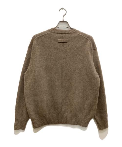 ssstein（シュタイン）ssstein (シュタイン) EXTRA FINE WOOL WARM KNIT CREW NECK LS/エクストラファインウールウォームニットクルーネックLS ブラウン サイズ:Sの古着・服飾アイテム