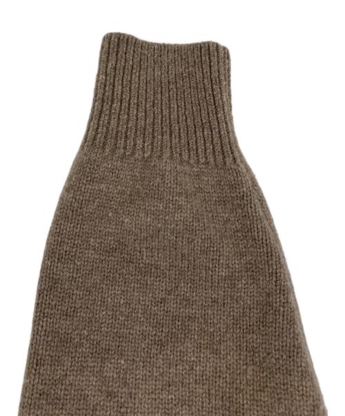 ssstein（シュタイン）ssstein (シュタイン) EXTRA FINE WOOL WARM KNIT CREW NECK LS/エクストラファインウールウォームニットクルーネックLS ブラウン サイズ:Sの古着・服飾アイテム
