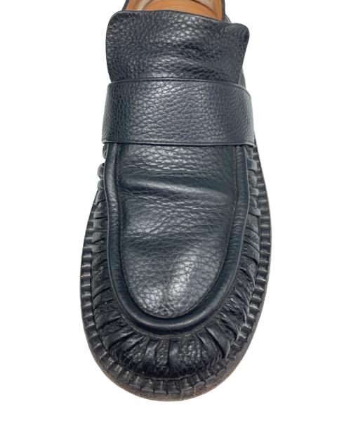 marsell（マルセル）marsell (マルセル) アルース ローファー ブラック サイズ:41の古着・服飾アイテム