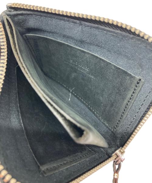 SLOW&CO（スロウアンドコー）SLOW＆CO (スロウアンドコー) 2つ折り財布/レザー ブラックの古着・服飾アイテム